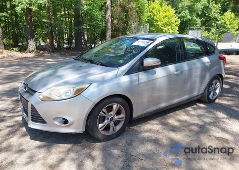 2014 Ford Focus Se из США, поврежденный, VIN 1FADP3K28EL409033